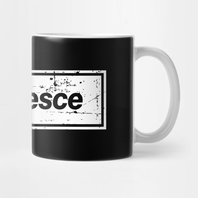 Acquiesce - The Mancunian Indie Anthem White by Butter Creative